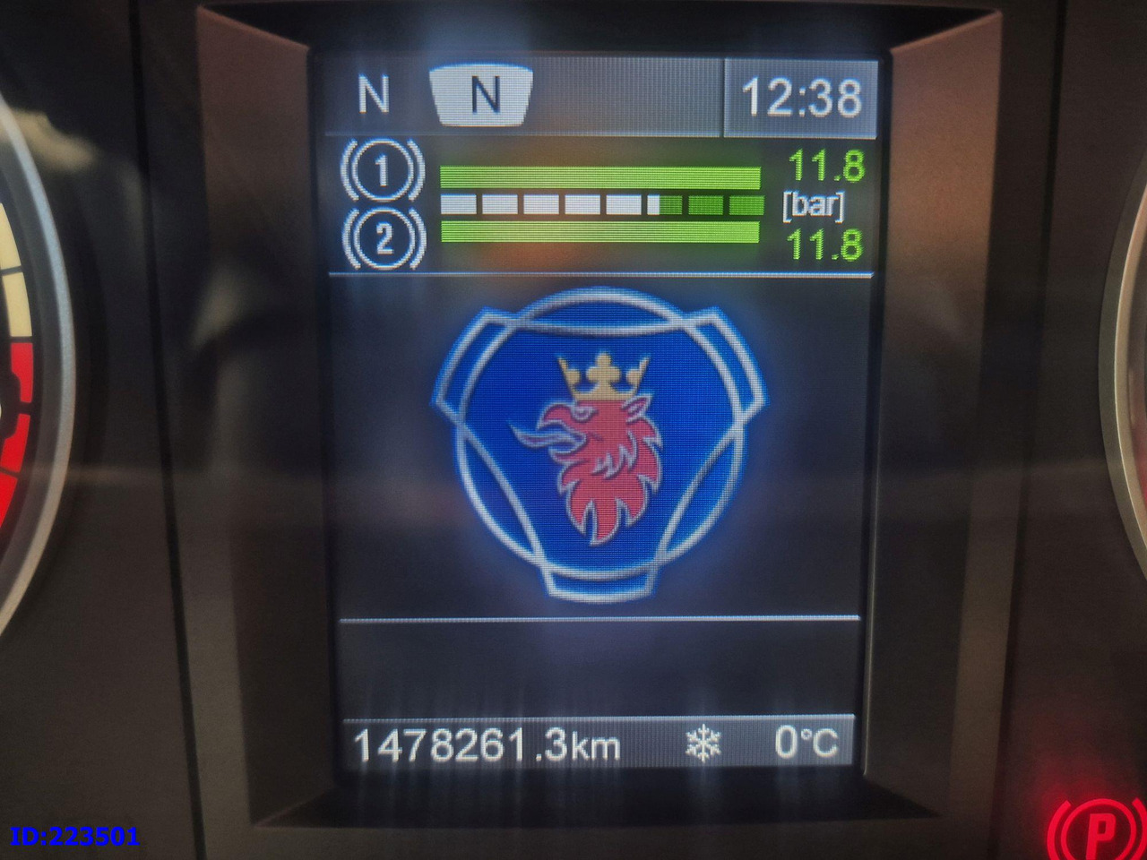 Камион со церада SCANIA R480 6x2 - 10 tyre - Retarder- 3 pedal: слика 14