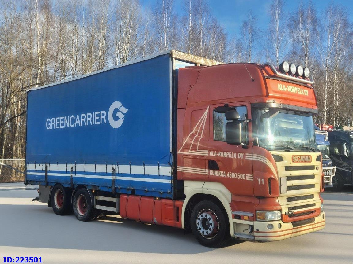 SCANIA R480 6x2 - 10 tyre - Retarder- 3 pedal - Камион со церада: слика 4 SCANIA R480 6x2 - 10 tyre - Retarder- 3 pedal - Камион со церада: слика 4