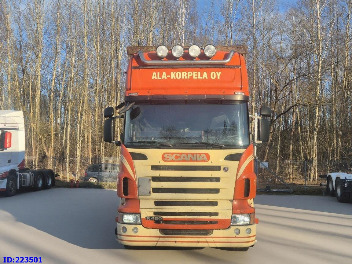SCANIA R480 6x2 - 10 tyre - Retarder- 3 pedal - Камион со церада: слика 2 SCANIA R480 6x2 - 10 tyre - Retarder- 3 pedal - Камион со церада: слика 2