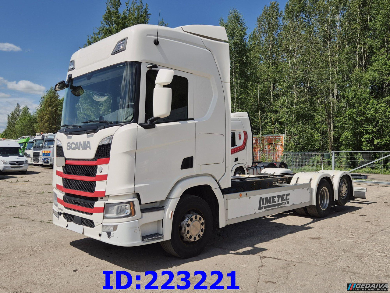 SCANIA R500 6X2 (Steering axle) - Euro6 - Камион со кабинска шасија: слика 1 SCANIA R500 6X2 (Steering axle) - Euro6 - Камион со кабинска шасија: слика 1