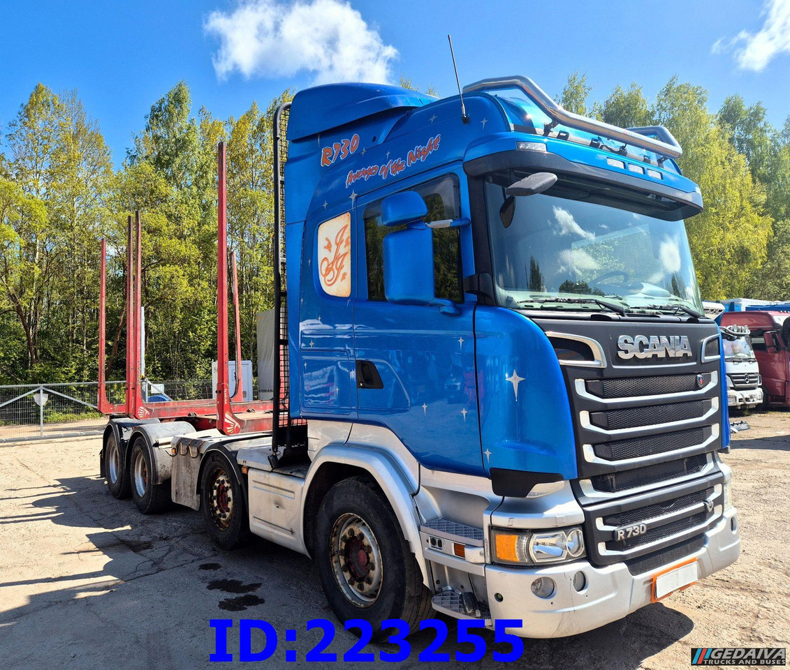 SCANIA R730 - 8x4 - Full Steel - Камион за дрва: слика 4 SCANIA R730 - 8x4 - Full Steel - Камион за дрва: слика 4