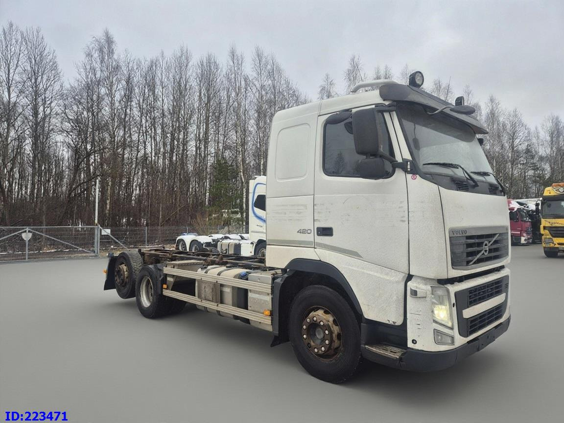 VOLVO FH 420HP 6×2 Steering axle - Камион со кабинска шасија: слика 4 VOLVO FH 420HP 6×2 Steering axle - Камион со кабинска шасија: слика 4