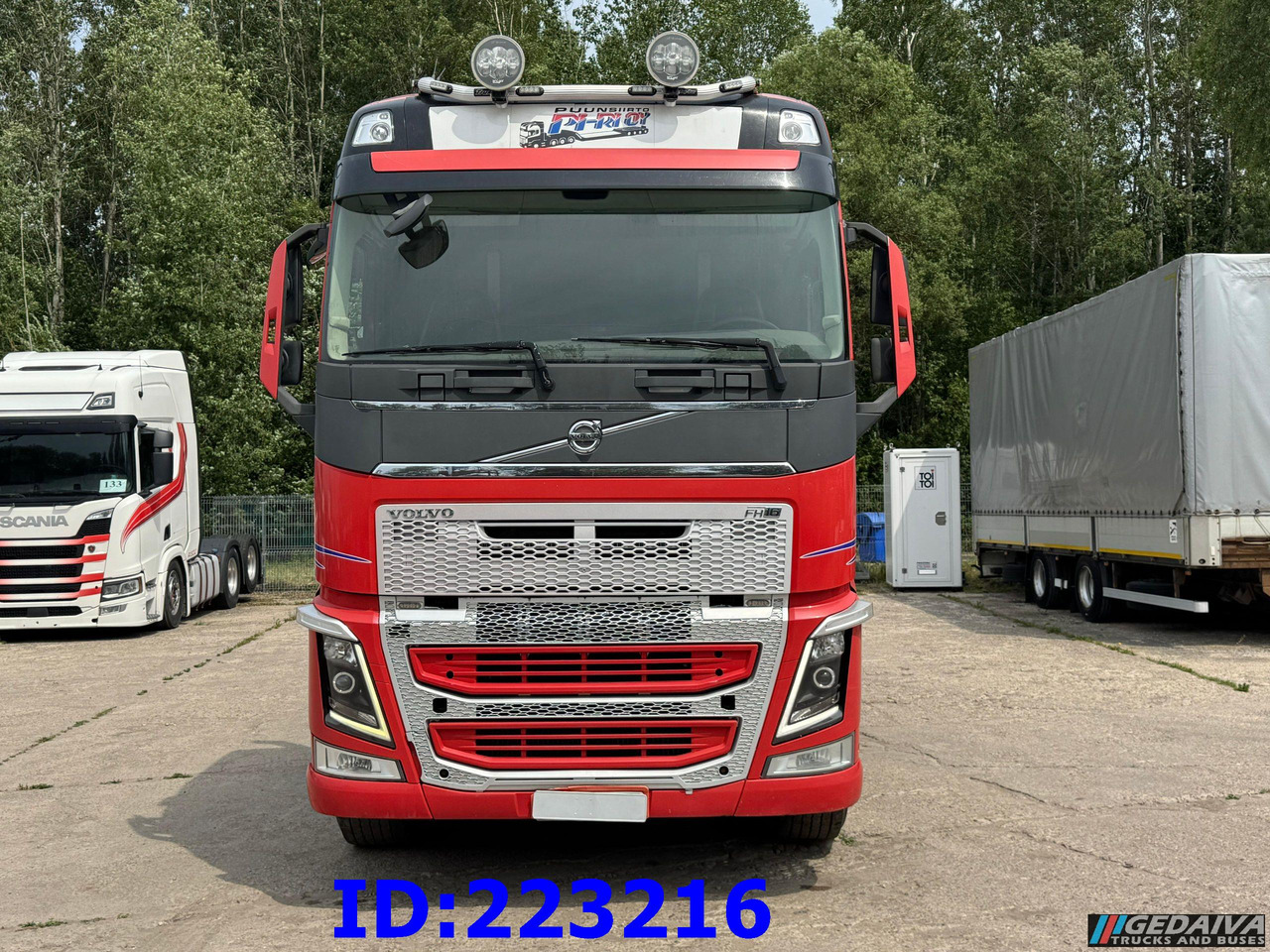 VOLVO FH16 700HP 8X4  Big axle - Камион со кабинска шасија: слика 2 VOLVO FH16 700HP 8X4  Big axle - Камион со кабинска шасија: слика 2