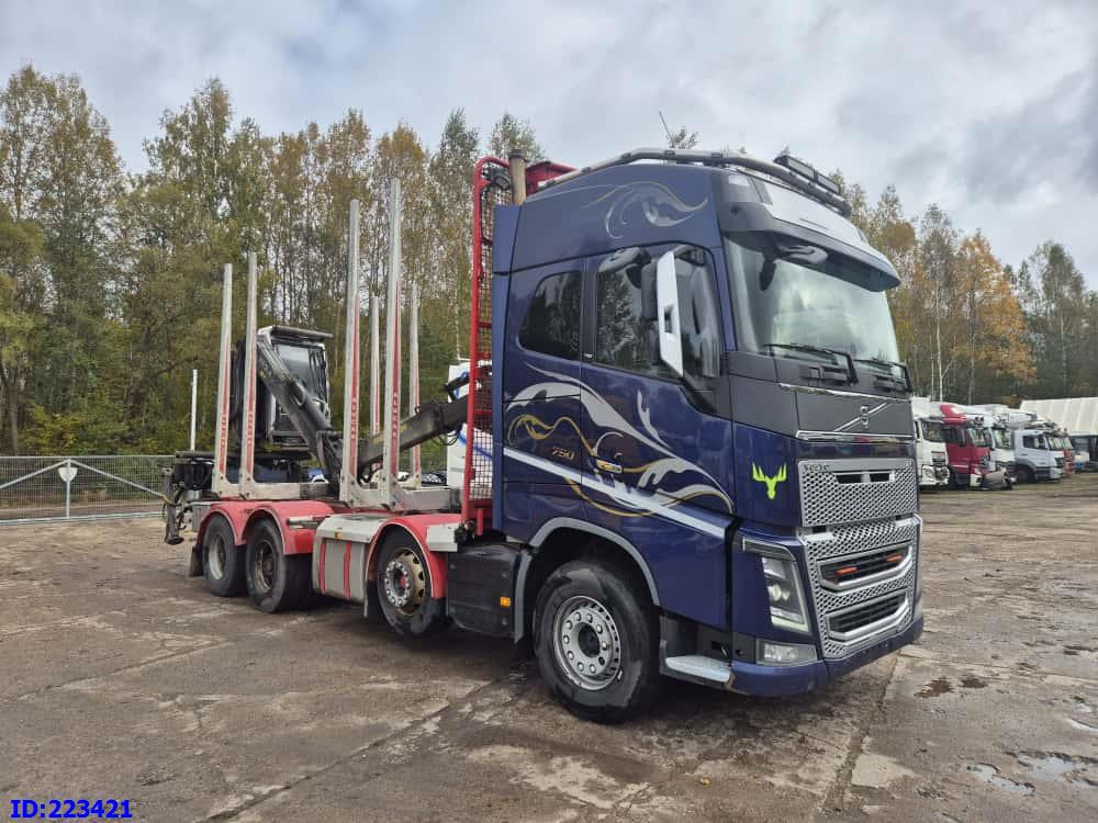 VOLVO FH16 750HP 8x4 +  KESLA CRANE - Камион за дрва: слика 4 VOLVO FH16 750HP 8x4 +  KESLA CRANE - Камион за дрва: слика 4