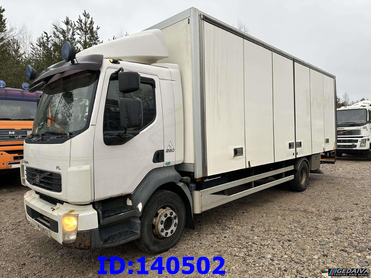 VOLVO FL 280 4x2 Manual Euro5 - Камион сандучар: слика 1 VOLVO FL 280 4x2 Manual Euro5 - Камион сандучар: слика 1