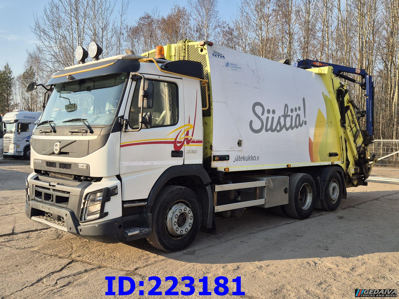 VOLVO FMX 11 330HP 6x2 (Steering axel) - Euro6 - Камион за ѓубре: слика 1 VOLVO FMX 11 330HP 6x2 (Steering axel) - Euro6 - Камион за ѓубре: слика 1