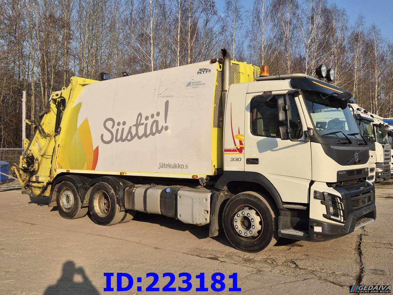 VOLVO FMX 11 330HP 6x2 (Steering axel) - Euro6 - Камион за ѓубре: слика 4 VOLVO FMX 11 330HP 6x2 (Steering axel) - Euro6 - Камион за ѓубре: слика 4
