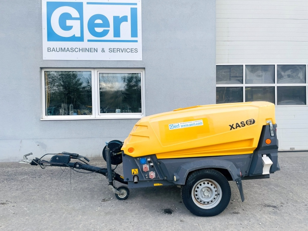 Atlas Copco XAS67 (3977) - Компресор за воздух: слика 1 Atlas Copco XAS67 (3977) - Компресор за воздух: слика 1