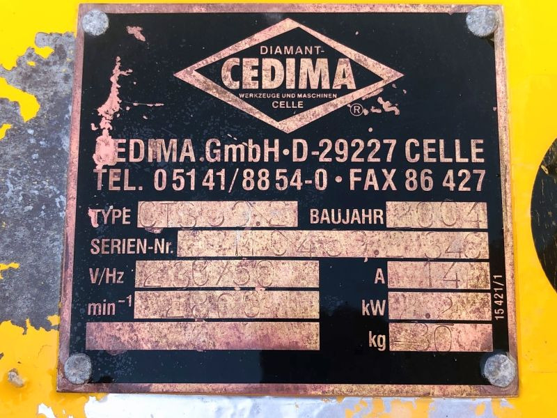 Cedima CTS 59.5 (3200) - Градежна опрема: слика 3 Cedima CTS 59.5 (3200) - Градежна опрема: слика 3