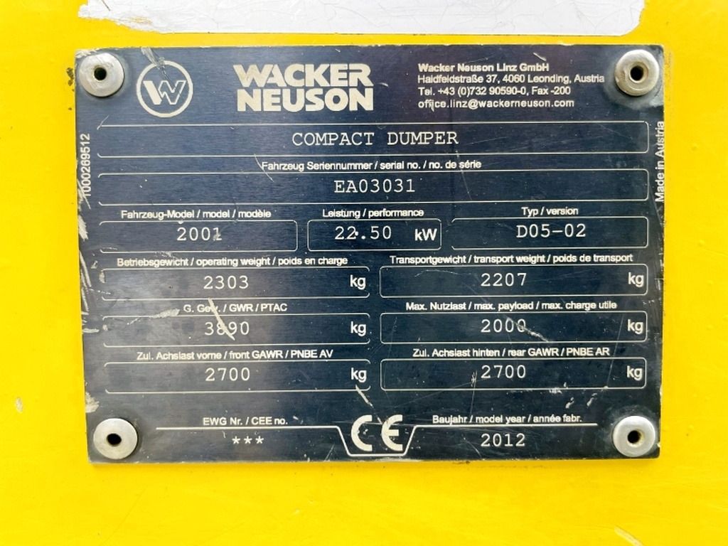 Neuson 2001 Selbstlader (4058) - Мини истоварувач: слика 4 Neuson 2001 Selbstlader (4058) - Мини истоварувач: слика 4