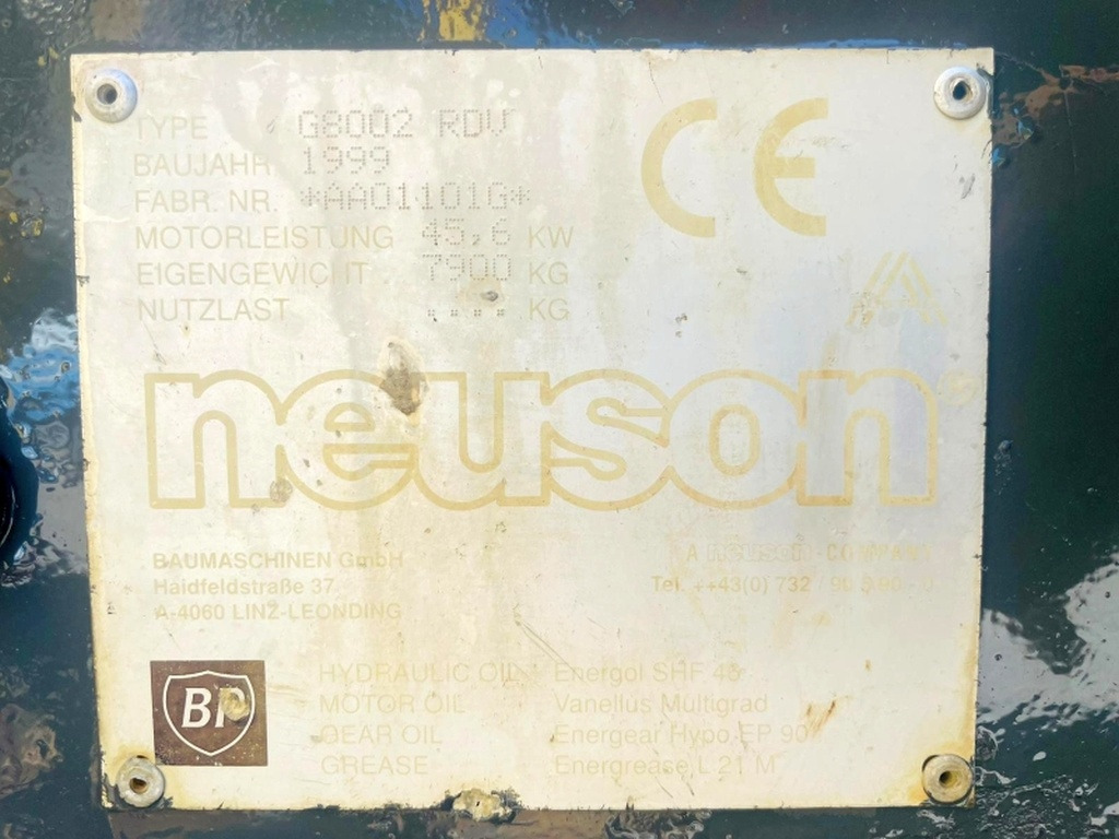Neuson 8002 RDV (4015) - Мини багер: слика 3 Neuson 8002 RDV (4015) - Мини багер: слика 3