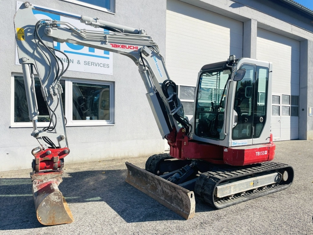 Takeuchi TB153FR (4091) - Мини багер: слика 4 Takeuchi TB153FR (4091) - Мини багер: слика 4