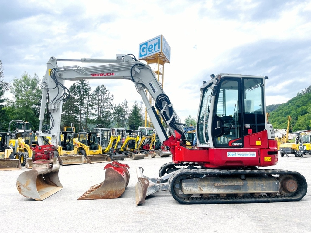Takeuchi TB280FR (4002) - Мини багер: слика 1 Takeuchi TB280FR (4002) - Мини багер: слика 1