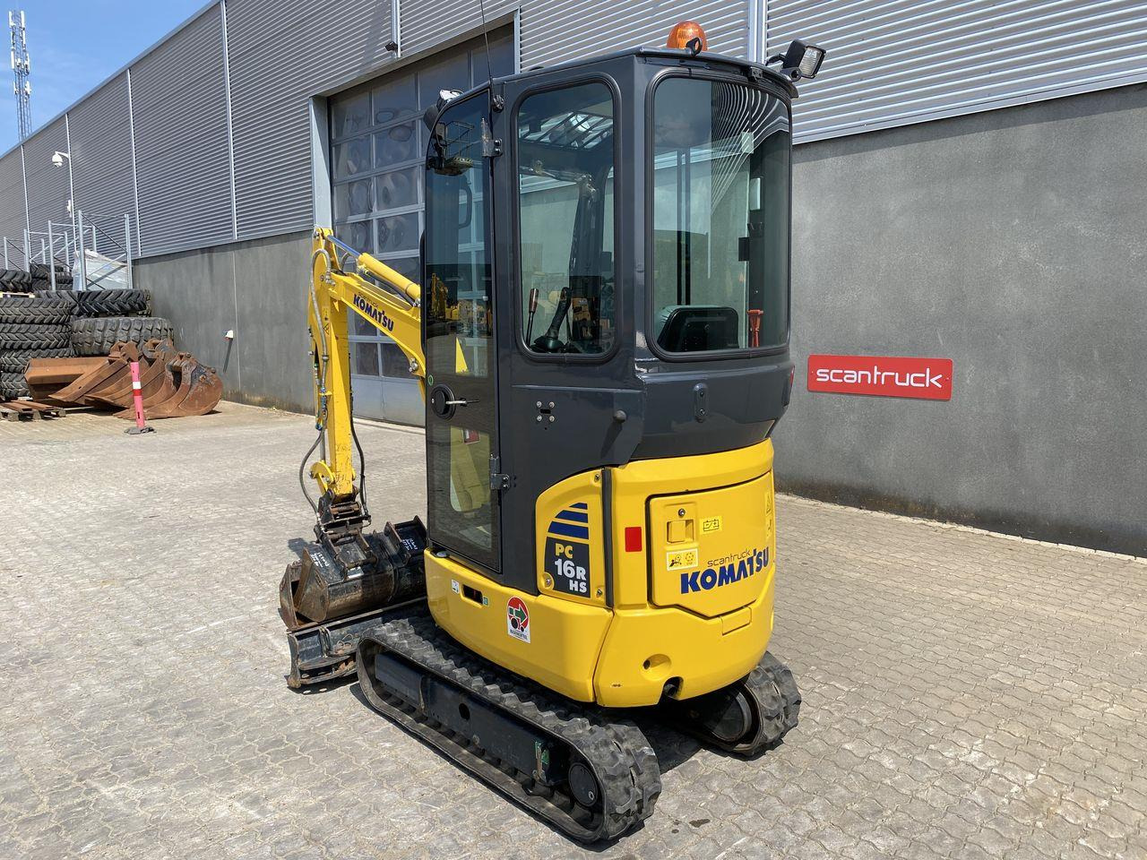 Komatsu PC16R-3 - Мини багер: слика 2 Komatsu PC16R-3 - Мини багер: слика 2