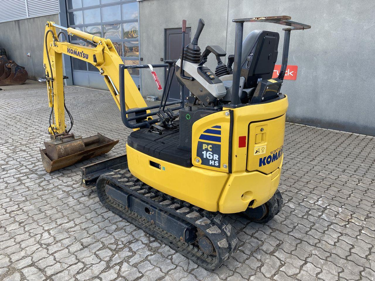 Komatsu PC16R-3HS CANOPY - Мини багер: слика 2 Komatsu PC16R-3HS CANOPY - Мини багер: слика 2