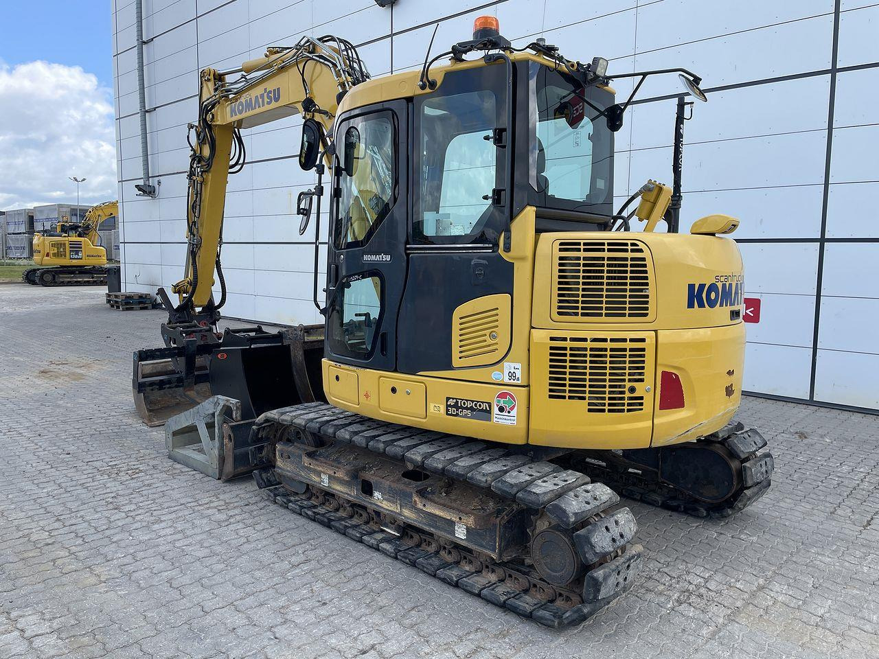 Komatsu PC88MR-10 - Мини багер: слика 2 Komatsu PC88MR-10 - Мини багер: слика 2