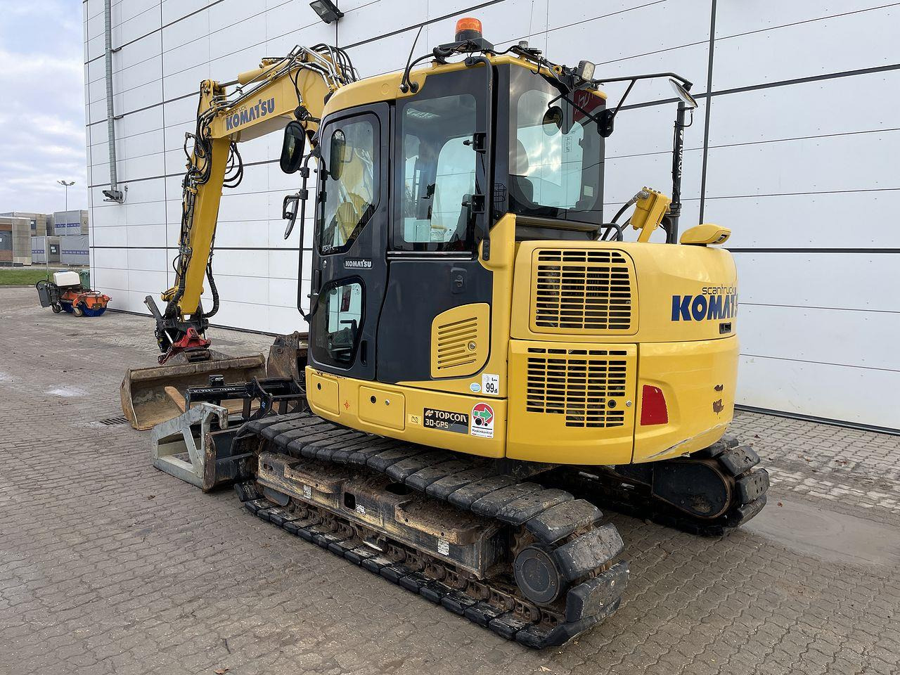 Komatsu PC88MR-10 - Мини багер: слика 2 Komatsu PC88MR-10 - Мини багер: слика 2