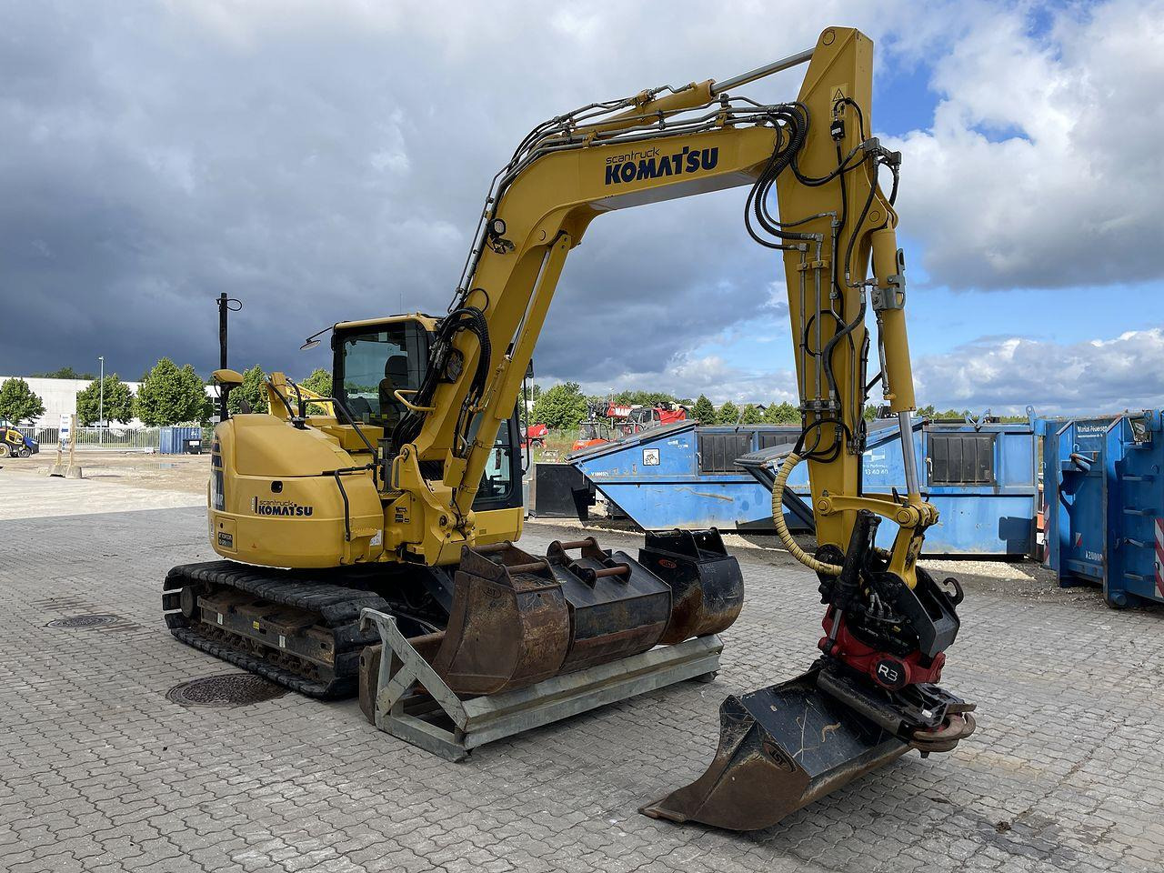 Komatsu PC88MR-10 med Topcon - Мини багер: слика 5 Komatsu PC88MR-10 med Topcon - Мини багер: слика 5
