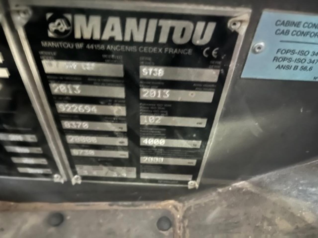 Manitou MLT840-137PS ELITE - Телескопски ракувач: слика 5 Manitou MLT840-137PS ELITE - Телескопски ракувач: слика 5