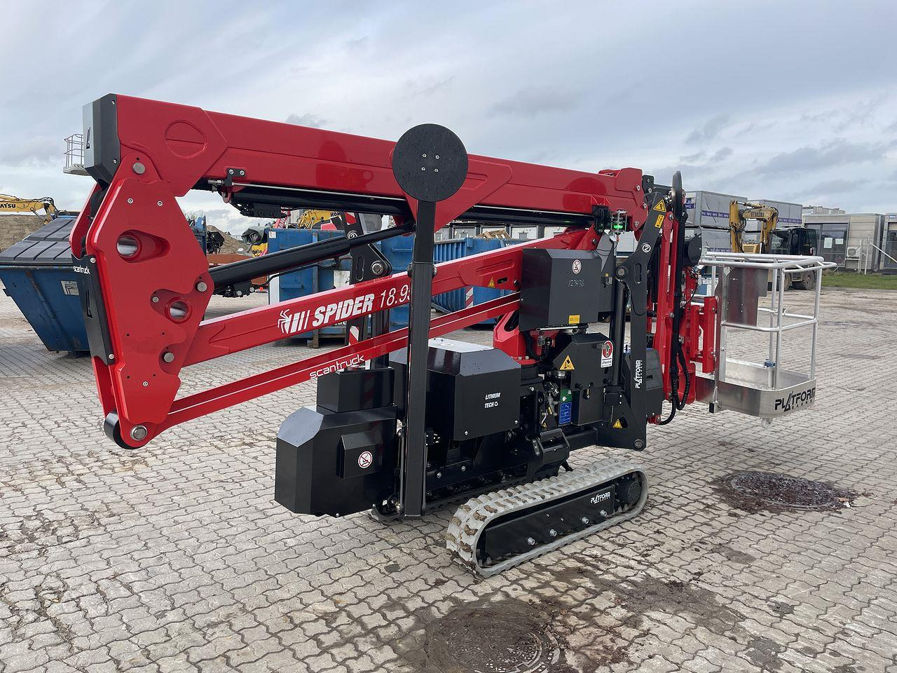 Platform Basket Spider 18.95 E - Lithium - Пајак платформа: слика 4 Platform Basket Spider 18.95 E - Lithium - Пајак платформа: слика 4