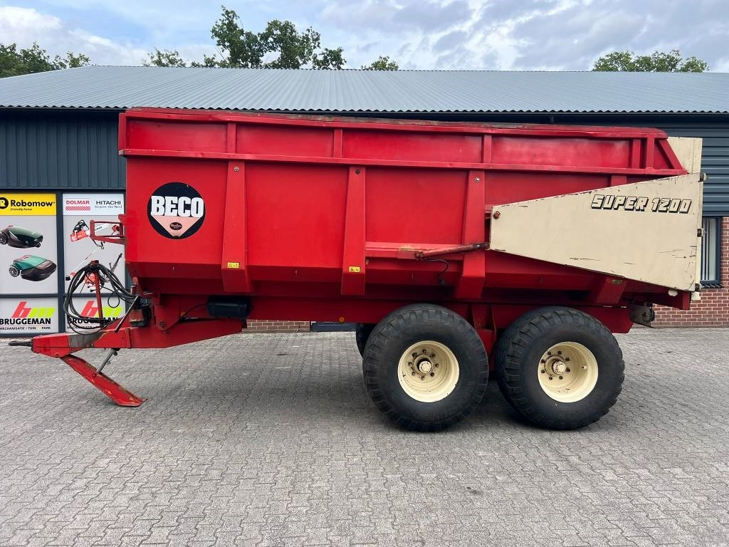 Beco Super 1200 - Земјоделска приколка за истурање/ Истурач: слика 2 Beco Super 1200 - Земјоделска приколка за истурање/ Истурач: слика 2
