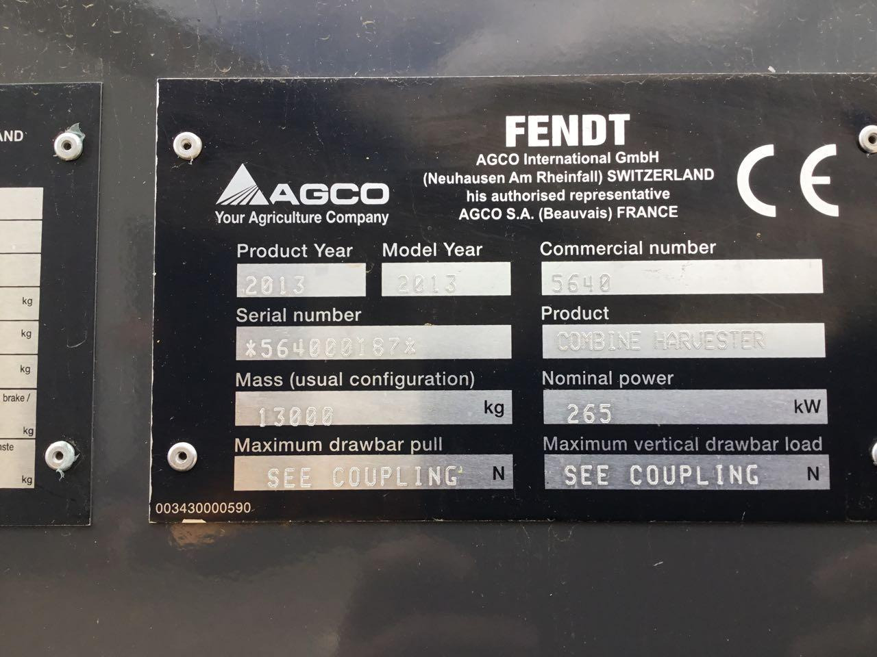 Fendt 6335 C - Комбајн: слика 5 Fendt 6335 C - Комбајн: слика 5