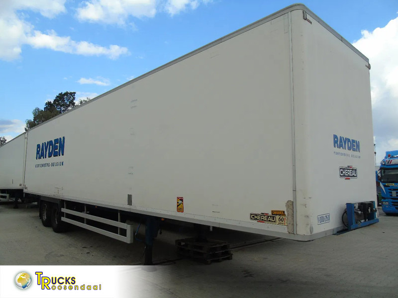Chereau + rollers + 2x AXLE - Полуприколка сандучар: слика 1 Chereau + rollers + 2x AXLE - Полуприколка сандучар: слика 1