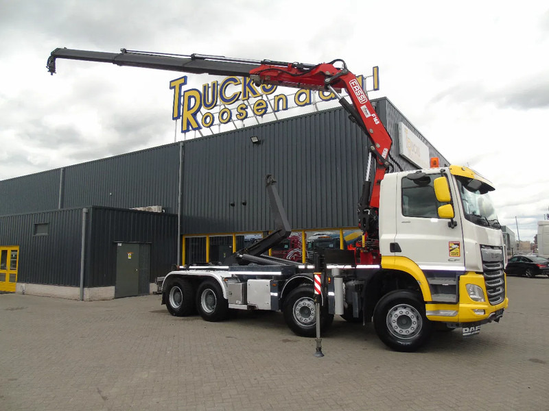 DAF CF 480 + FASSI 16T/M + 20T HOOK + 8X4 + REMOTE - Камион со кран: слика 2 DAF CF 480 + FASSI 16T/M + 20T HOOK + 8X4 + REMOTE - Камион со кран: слика 2