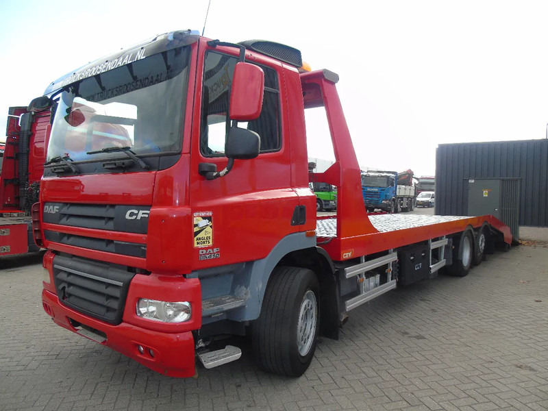 DAF CF 85.410 + EURO 5 + HYDRO RAMPS + 6X2 + RETARDER - Автотранспортен камион: слика 2 DAF CF 85.410 + EURO 5 + HYDRO RAMPS + 6X2 + RETARDER - Автотранспортен камион: слика 2