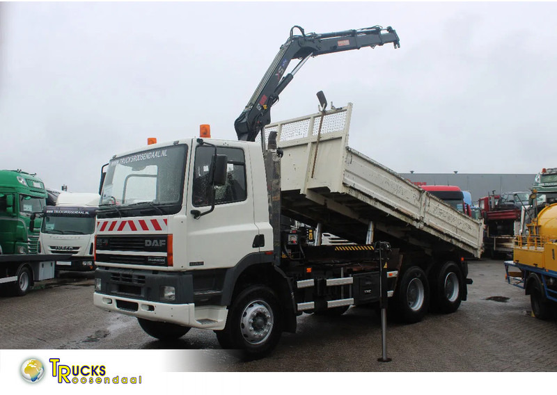 DAF Kipper 6x4 + SPRING + EURO 1 + no CRANE + Manuel + BE apk 09-2024 - Кипер: слика 1 DAF Kipper 6x4 + SPRING + EURO 1 + no CRANE + Manuel + BE apk 09-2024 - Кипер: слика 1