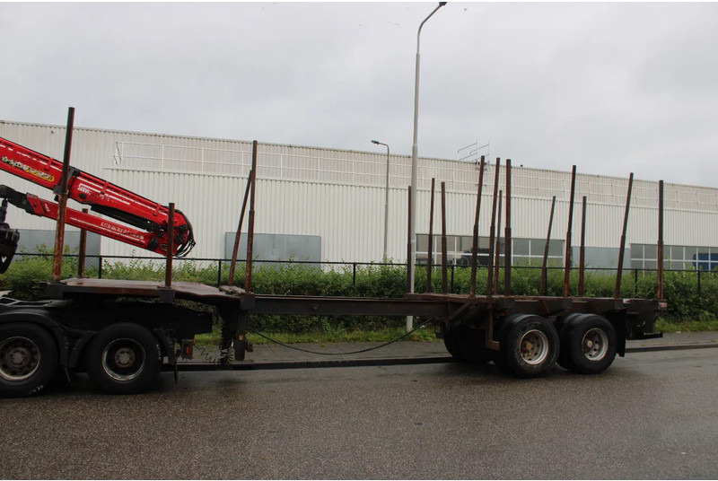 Полуприколка за дрва DIEBOLT 2 AXEL BPW wood: слика 14