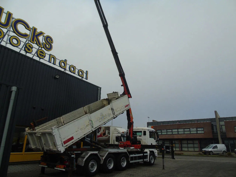 MAN TGS 32.400 + PALFINGER PK23.001EH + HOOKSYSTEM + 8X4 TRIDEM + ROTATOR + EURO 5 - Камион со кука за подигање, Камион со кран: слика 4 MAN TGS 32.400 + PALFINGER PK23.001EH + HOOKSYSTEM + 8X4 TRIDEM + ROTATOR + EURO 5 - Камион со кука за подигање, Камион со кран: слика 4