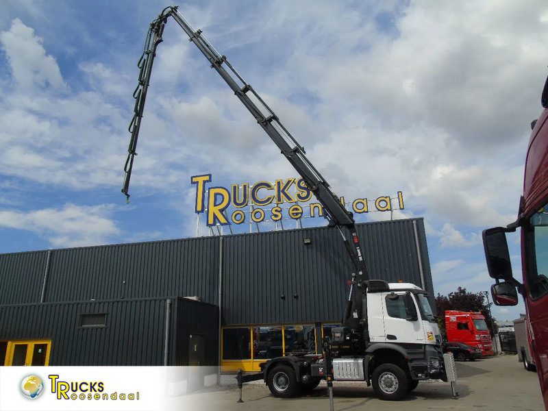 Mercedes-Benz Arocs 2051 + 4X4 + HIAB 302 E6 / JIB 70 X 4 + 10 EXTENTSIONS (512hours) - Камион со кран: слика 1 Mercedes-Benz Arocs 2051 + 4X4 + HIAB 302 E6 / JIB 70 X 4 + 10 EXTENTSIONS (512hours) - Камион со кран: слика 1