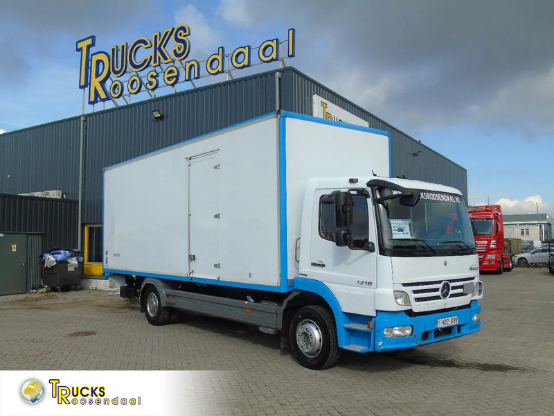 Mercedes-Benz Atego 1218 + euro 5 + lift - Камион сандучар: слика 1 Mercedes-Benz Atego 1218 + euro 5 + lift - Камион сандучар: слика 1