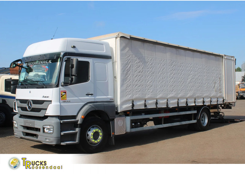 Mercedes-Benz Axor 1833 + euro 5 + lift + intarder - Камион со церада: слика 1 Mercedes-Benz Axor 1833 + euro 5 + lift + intarder - Камион со церада: слика 1