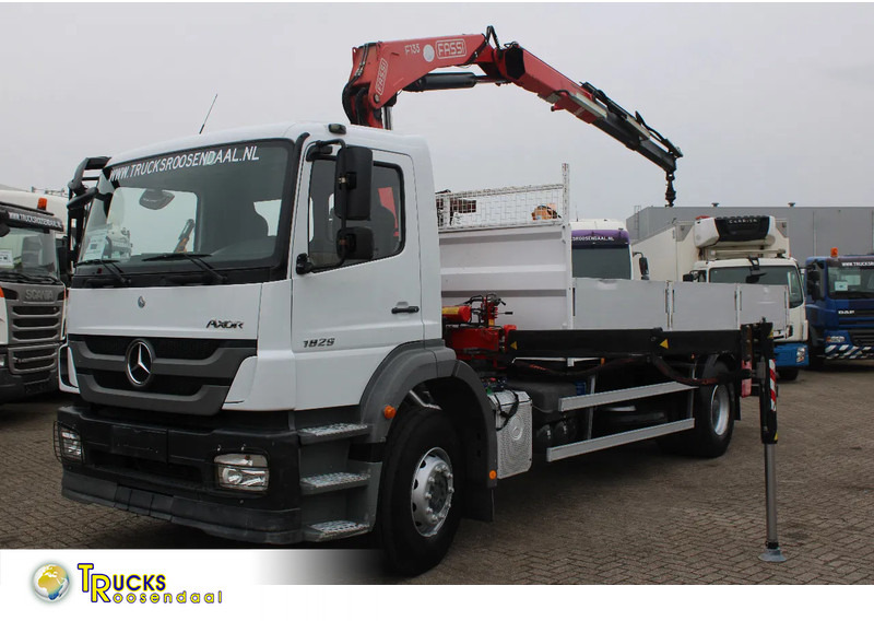 Mercedes-Benz Axor 1929 + FASSI F135 + REMOTE + EURO 5 + MANUAL - Камион со кран: слика 1 Mercedes-Benz Axor 1929 + FASSI F135 + REMOTE + EURO 5 + MANUAL - Камион со кран: слика 1