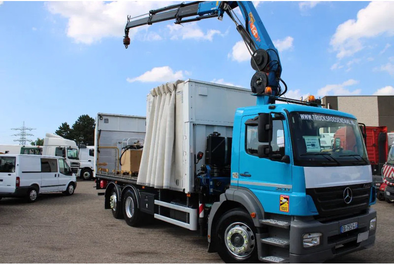 Mercedes-Benz Axor 2533 + 14t crane + 6x2 + REMOTE + MANUAL + LIFT - Камион со кран: слика 3 Mercedes-Benz Axor 2533 + 14t crane + 6x2 + REMOTE + MANUAL + LIFT - Камион со кран: слика 3