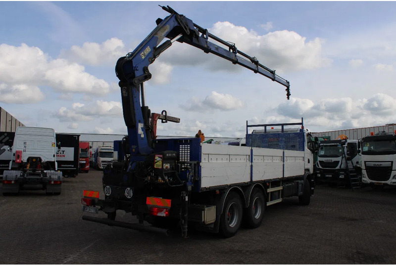 Scania G440 hiab 166-4 hipro + 6x4 + manual + remote - Камион со кран: слика 3 Scania G440 hiab 166-4 hipro + 6x4 + manual + remote - Камион со кран: слика 3