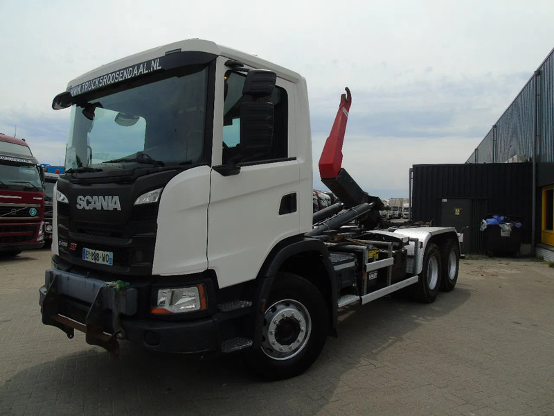 Scania G450 + 6X4 + RETARDER + EURO 6 - Камион со кука за подигање: слика 2 Scania G450 + 6X4 + RETARDER + EURO 6 - Камион со кука за подигање: слика 2