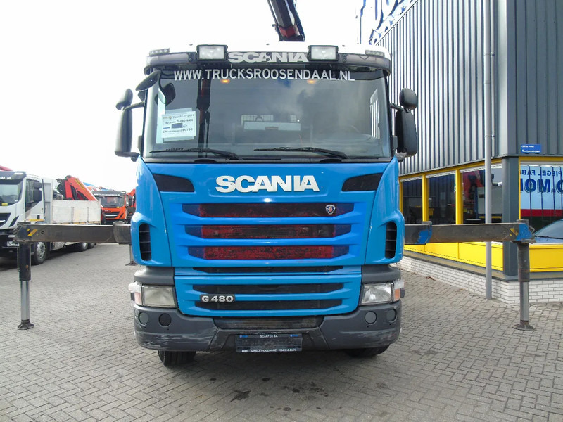 Scania G480 8x4 + palfinger crane PK74002 6x extension + JIB 4x extension - Камион со кран: слика 2 Scania G480 8x4 + palfinger crane PK74002 6x extension + JIB 4x extension - Камион со кран: слика 2