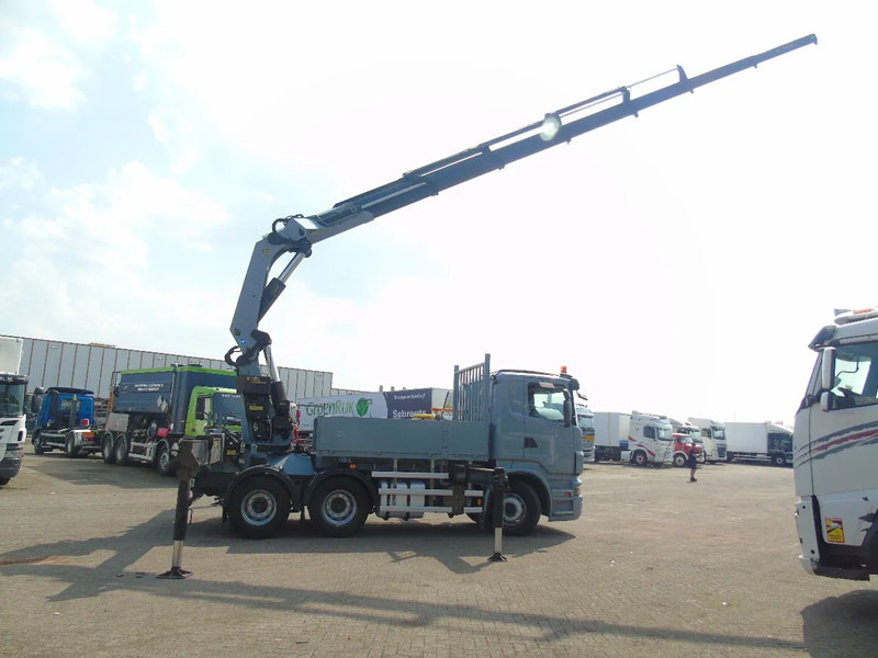 Scania R reserved 420 + PALFINGER 72002 + 7 EXTENTIONS + 6X4 + REMOTE - Камион со кран: слика 5 Scania R reserved 420 + PALFINGER 72002 + 7 EXTENTIONS + 6X4 + REMOTE - Камион со кран: слика 5