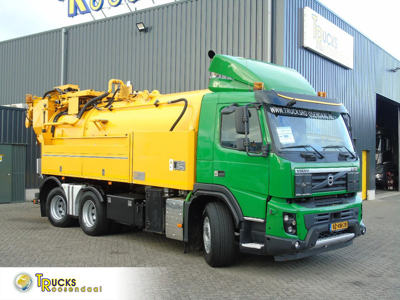 Volvo FMX 420 + 15.000L + HIGH PRESSURE PUMP + URACA + 6X4 + EURO 5 - Вакуумски камион: слика 1 Volvo FMX 420 + 15.000L + HIGH PRESSURE PUMP + URACA + 6X4 + EURO 5 - Вакуумски камион: слика 1
