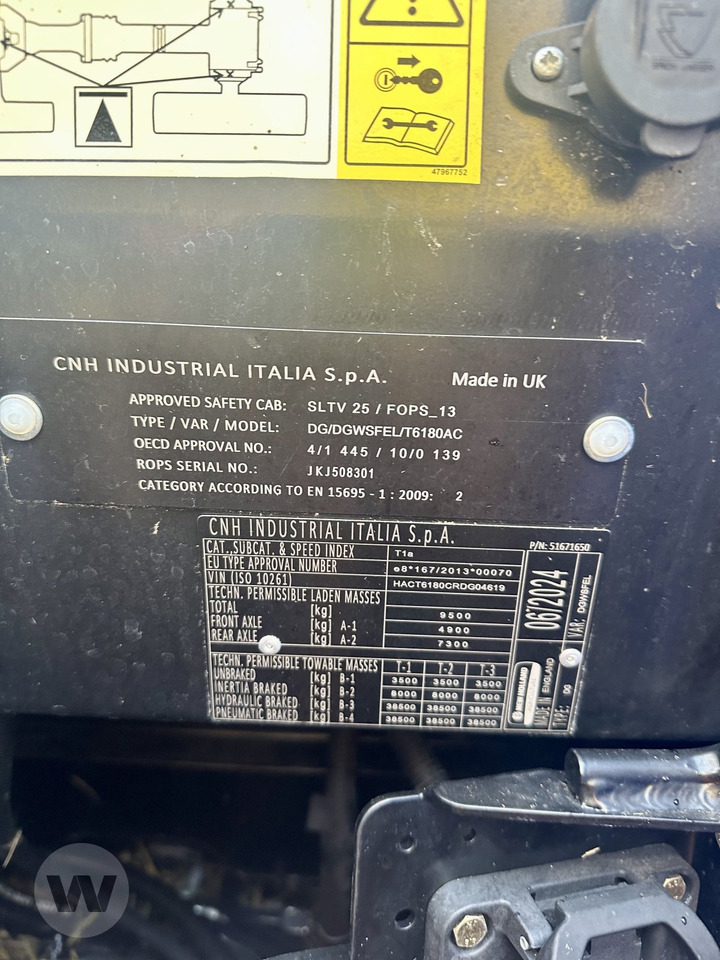 New Holland T6.180 - Трактор: слика 3 New Holland T6.180 - Трактор: слика 3