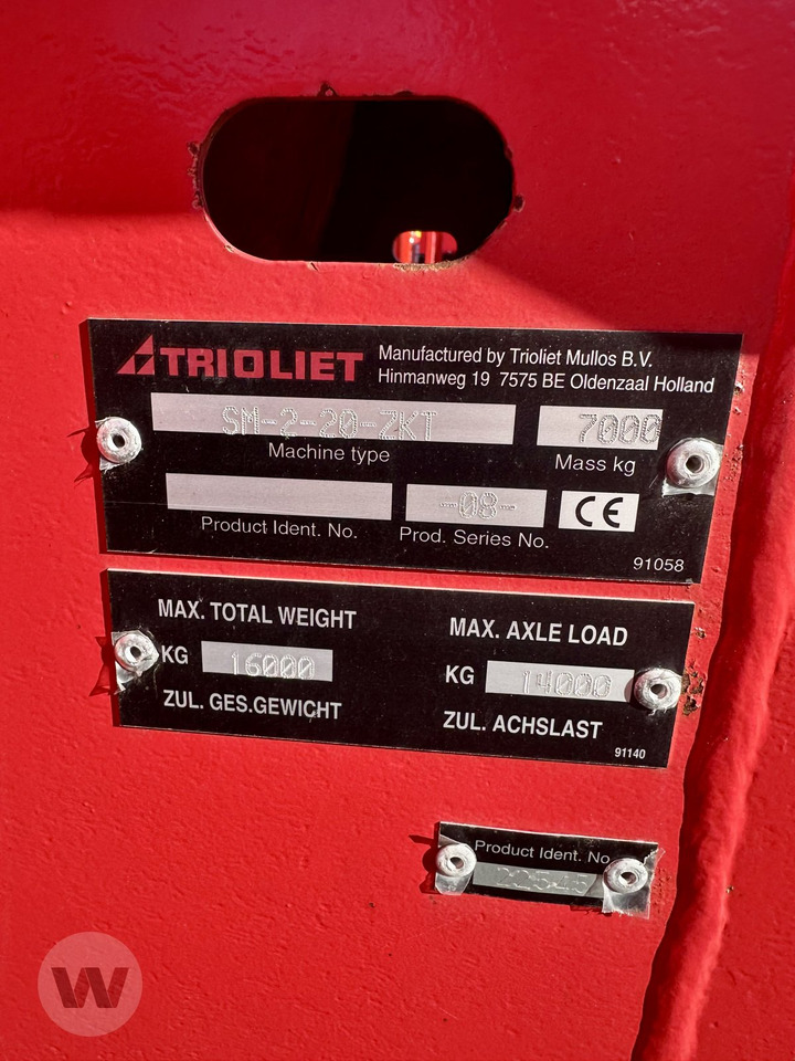 Trioliet SM-2-20-ZKT - Вагон за мешање сточна храна: слика 4 Trioliet SM-2-20-ZKT - Вагон за мешање сточна храна: слика 4