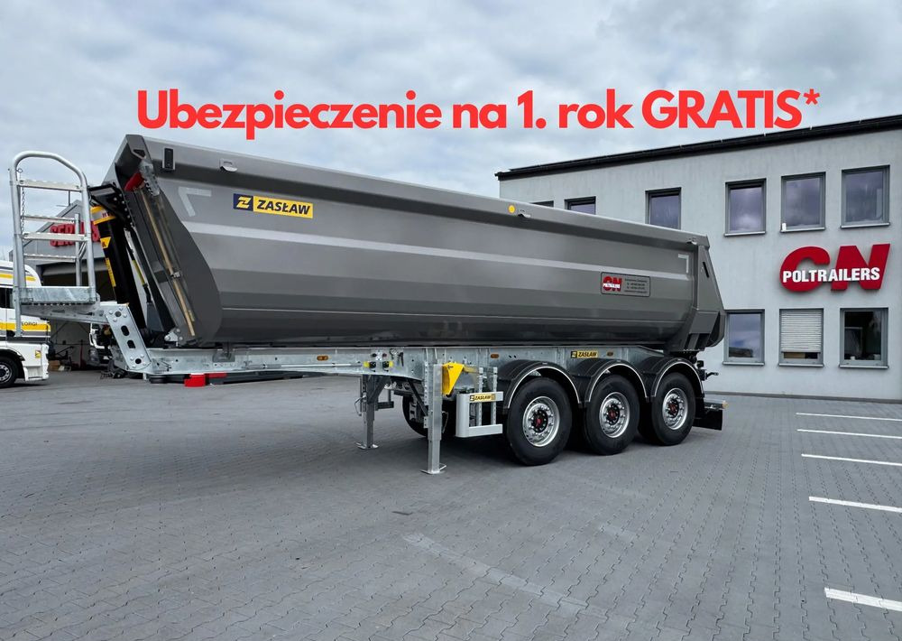 Zaslaw NOWY MODEL, CAŁA HARDOX 500 24/27m3 - Кипер полуприколка: слика 1 Zaslaw NOWY MODEL, CAŁA HARDOX 500 24/27m3 - Кипер полуприколка: слика 1