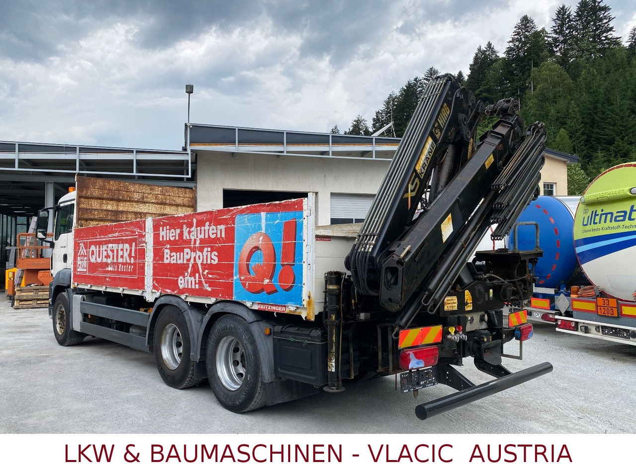 MAN TGS 26.400 6x4 mit Kran HIAB 166 - Камион со платформа, Камион со кран: слика 4 MAN TGS 26.400 6x4 mit Kran HIAB 166 - Камион со платформа, Камион со кран: слика 4