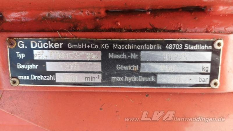 Dücker USM 21 Heck-Seitenmulcher - Мулчер со продолжителна рака: слика 5 Dücker USM 21 Heck-Seitenmulcher - Мулчер со продолжителна рака: слика 5