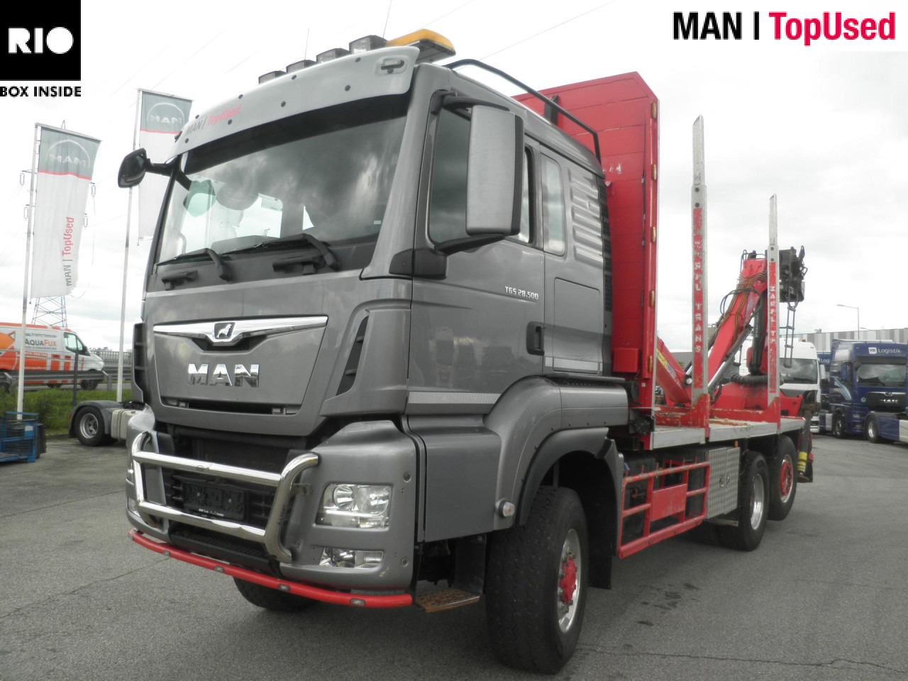 MAN TGS 28.500 6X4-4 BL - Камион за дрва: слика 1 MAN TGS 28.500 6X4-4 BL - Камион за дрва: слика 1