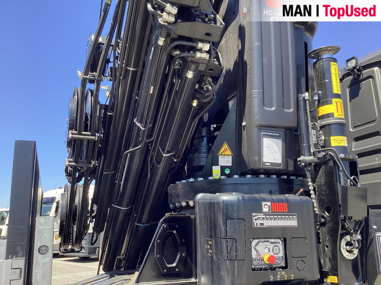 MAN TGS 35.510 8x4 BL CH HIAB X-HiPro 858 E 8 - Камион со платформа, Камион со кран: слика 5 MAN TGS 35.510 8x4 BL CH HIAB X-HiPro 858 E 8 - Камион со платформа, Камион со кран: слика 5