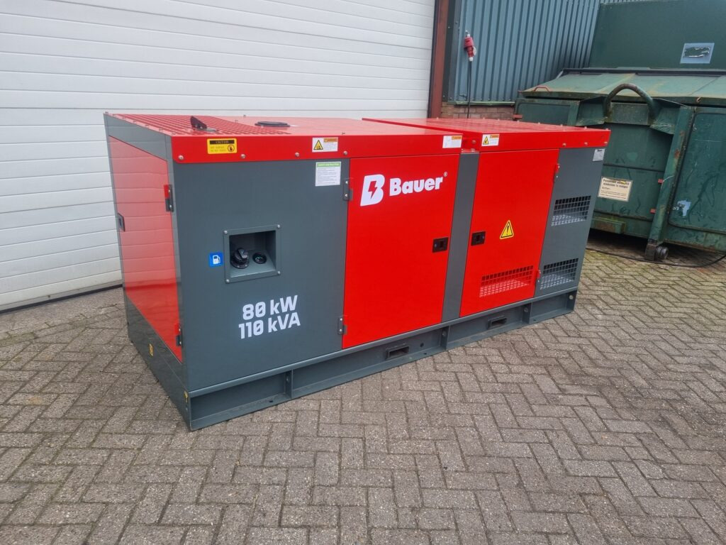 BAUER GFS-80 kW diesel generator - Генераторска поставка: слика 1 BAUER GFS-80 kW diesel generator - Генераторска поставка: слика 1